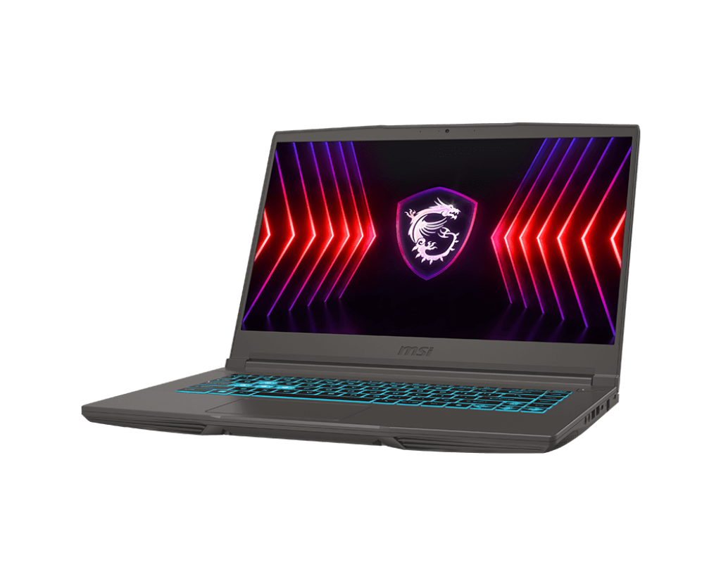 MSI Thin 15 B13UC Intel® Core™ i5-13420H, 16GB DDR4 RAM; 512GB NVMe SSD, RTX 3050 4GB, 15.6″ FHD IPS 144Hz Display, Windows 11, Blue Backlit Keyboard with Anti-Ghost key, Cosmos Gray