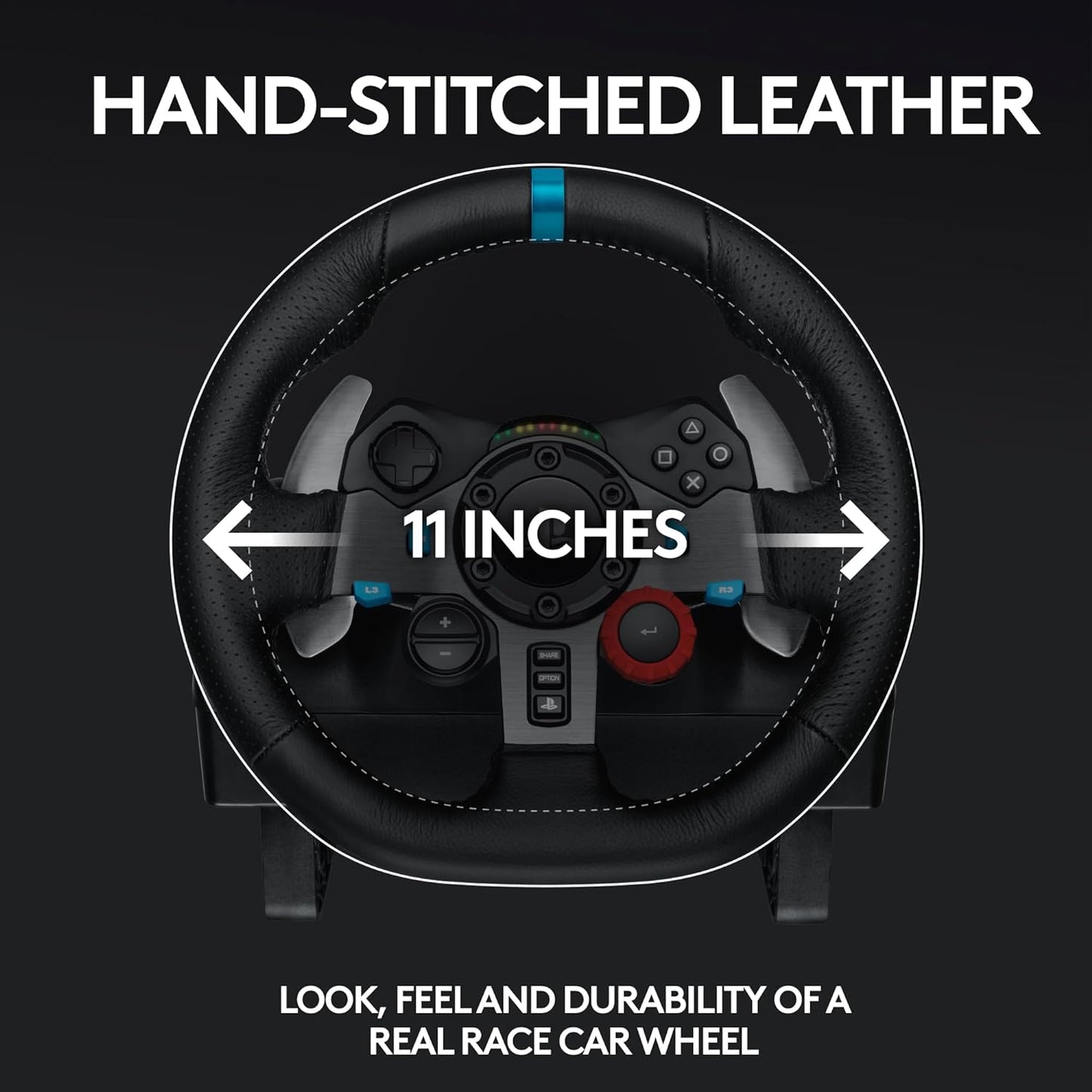Logitech G29 Driving Force Steering Wheels & Pedals, Black