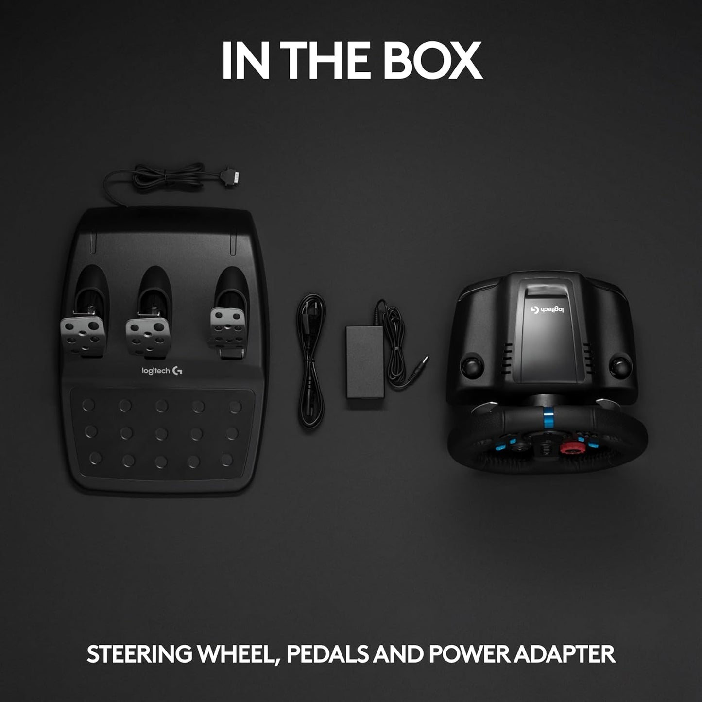 Logitech G29 Driving Force Steering Wheels & Pedals, Black