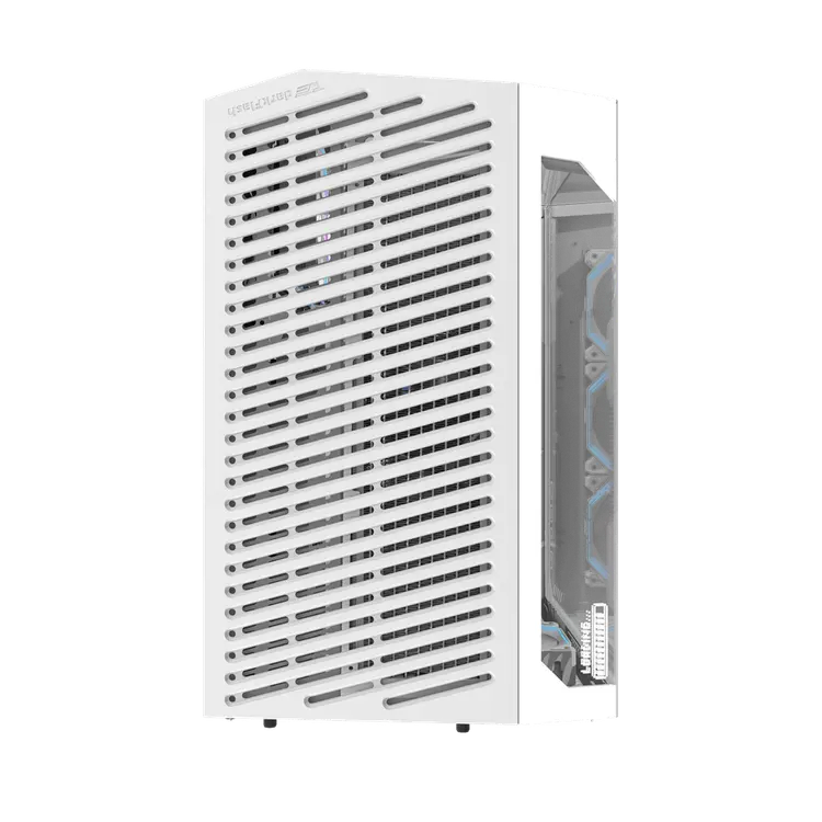 DarkFlash DY470 ATX PC Case, WHITE
