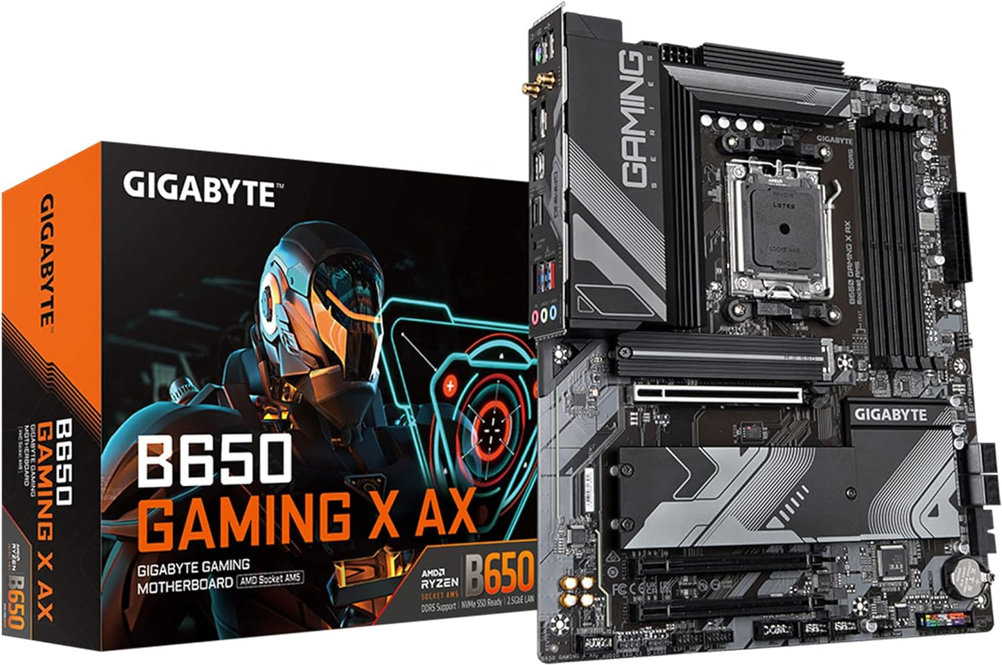 GIGABYTE B650 GAMING X AX AM5 LGA 1718 AMD B650 ATX Motherboard , DDR5
