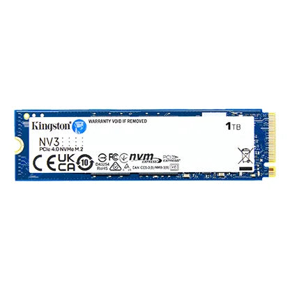 Kingston NV3 M.2 2280 1TB PCIe 4.0 x4 NVMe 6000MB/S Internal SSD