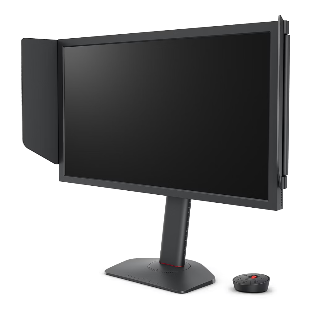 BenQ ZOWIE XL2566X+ New Fast TN 400Hz DyAc 2 Gaming Monitor for Esports, Industrial Grade Ball Bearing Height Adjustment
