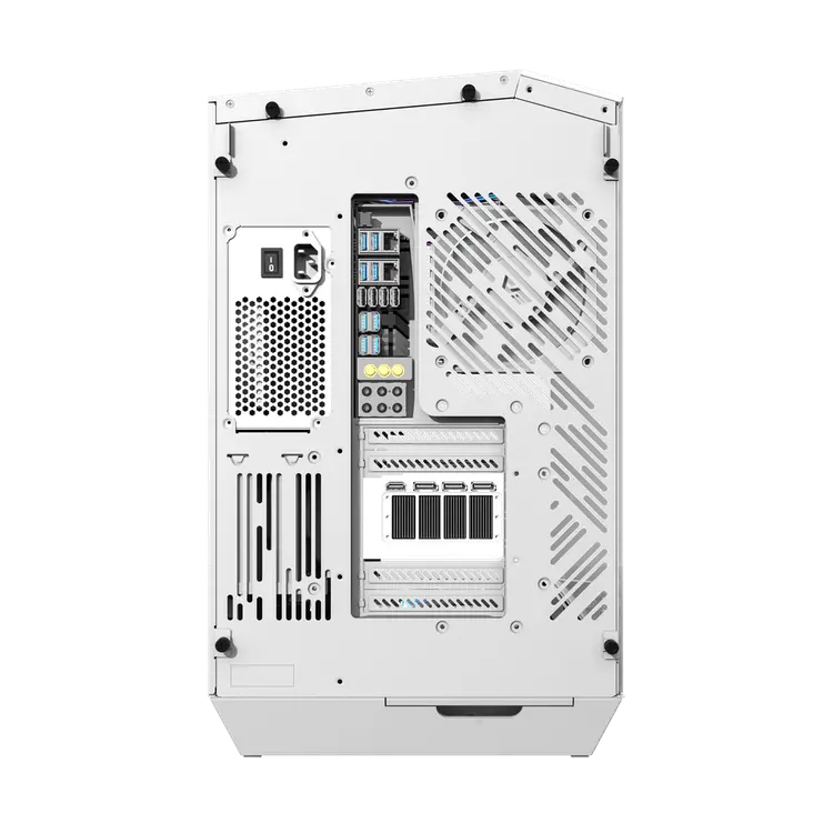 DarkFlash DY470 ATX PC Case, WHITE