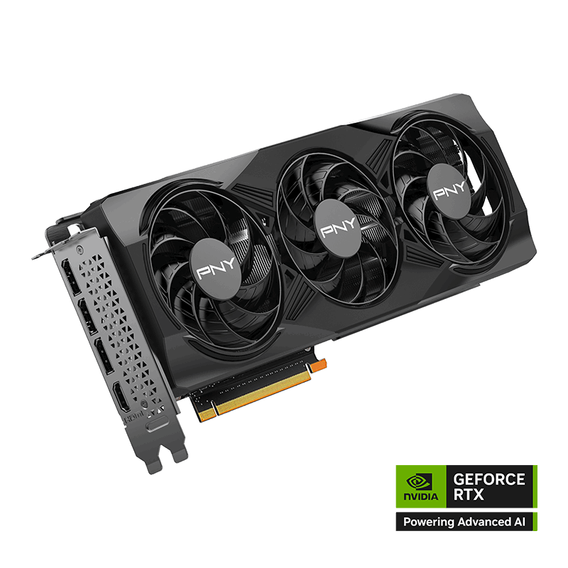 PNY GeForce RTX™ 5070 Overclocked 12GB Triple Fan GPU