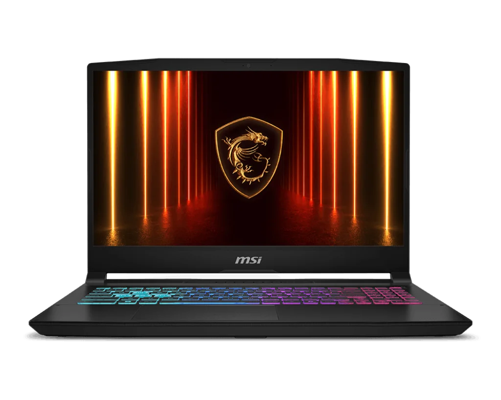 MSI Katana 15 HX B14WFK-297CN Intel® Core™ i9-14900HX, 16GB DDR5 RAM; 1TB NVMe SSD, RTX™ 5060 8GB, 15.6” QHD 165Hz IPS Display, 4-Zone RGB Backlit Keyboard, DOS, BLACK