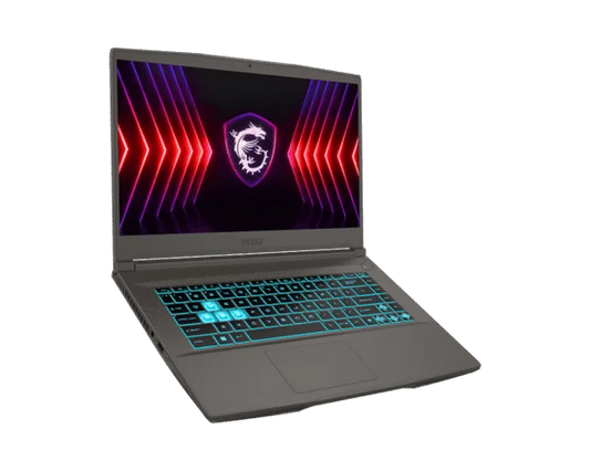 MSI Thin 15 B13VE-3023US Gaming Laptop, 15.6″ 144Hz FHD Display, Intel Core i5-13420H Up to 4.6GHz, 16GB RAM DDR4, 512GB SSD, NVIDIA GeForce RTX 4050, Backlit keys, Windows 11 Home, Cosmos Gray