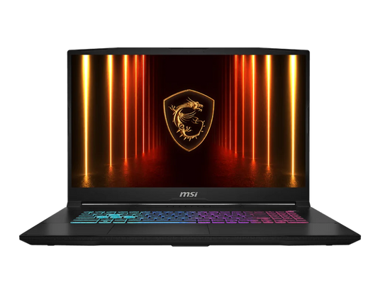 MSI Katana 17 HX B14WFK-093CN Gaming Laptop Intel Core i9-14900HX, 16GB DDR5, 1TB NVME, 17.3 Inch QHD 240Hz, NVIDIA GeForce RTX 5060 8GB, RGB Keyboard, Black