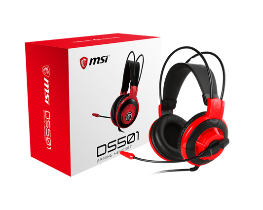 MSI DS501 GAMING HEADSET, BLACK