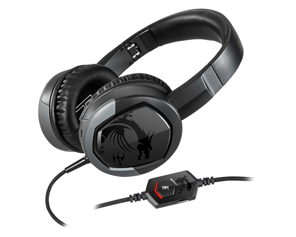 MSI IMMERSE GH30 V2 GAMING HEADSET, BLACK