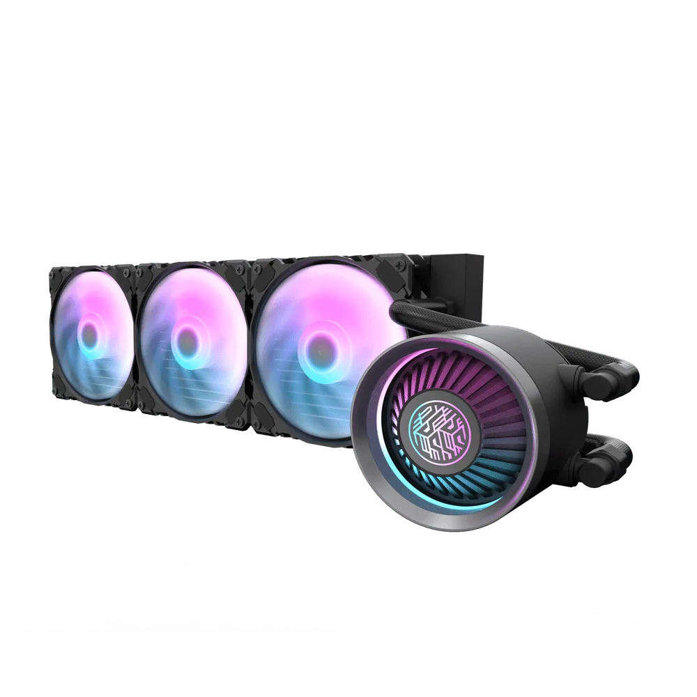 DarkFlash Nebula DN 360 Liquid CPU Cooler, BLACK