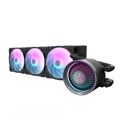 DarkFlash Nebula DN 360 Liquid CPU Cooler, BLACK