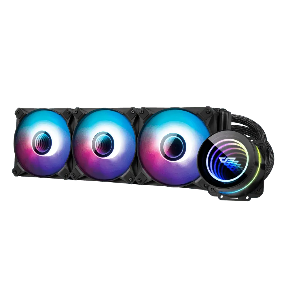 Darkflash Twister DX360 V2.6 Liquid CPU Cooler Black