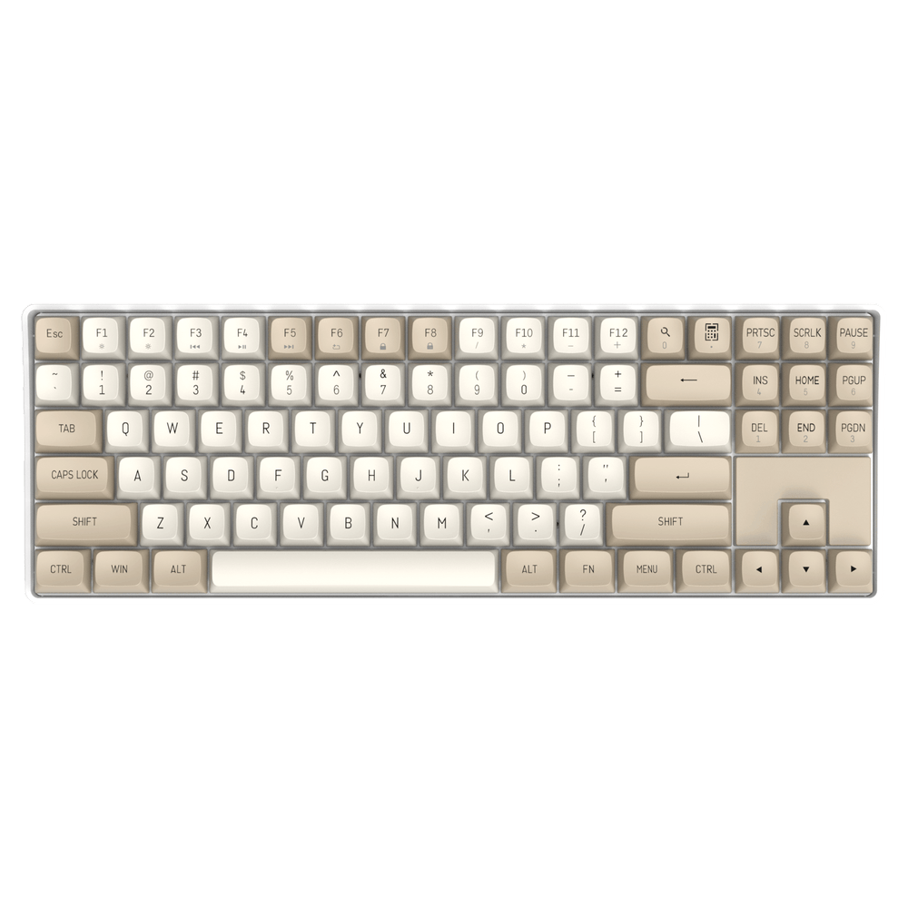 Darkflash GD87 Mechanical keyboard - Milky & Brown