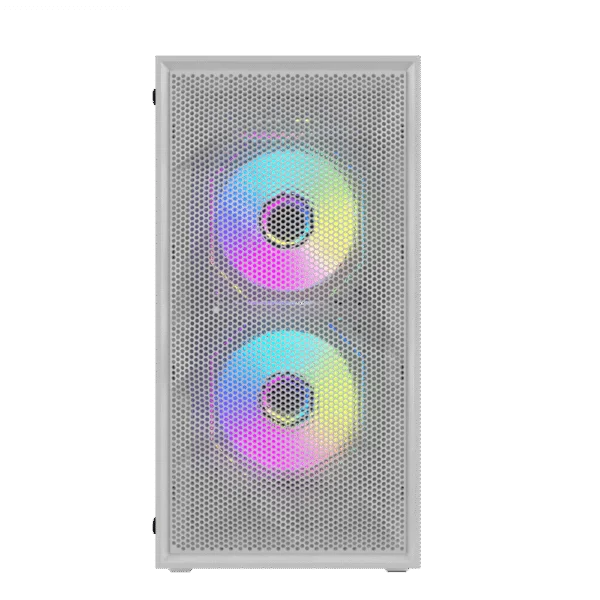 DarkFlash M305 Mesh M-ATX PC Case, WHITE