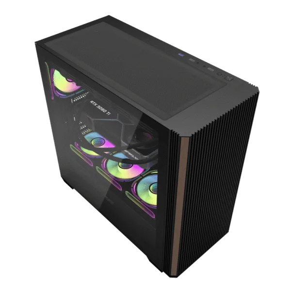DarkFlash DS900WS ATX PC Case, BLACK