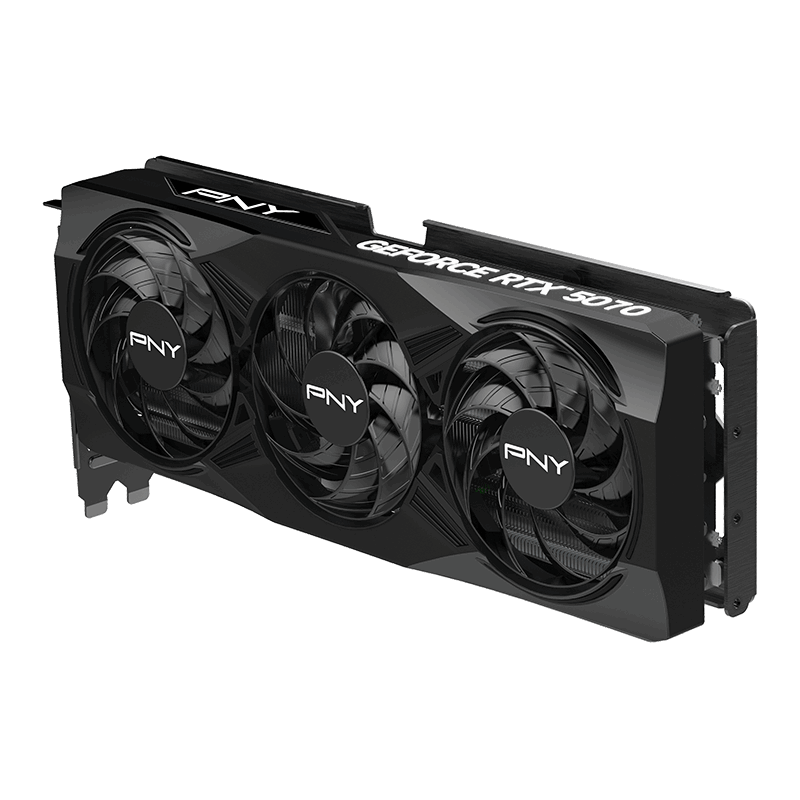 PNY GeForce RTX™ 5070 Overclocked 12GB Triple Fan GPU