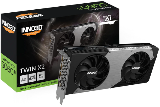 INNO3D GeForce RTX™ 5060 Ti 8GB TWIN X2 GDDR7