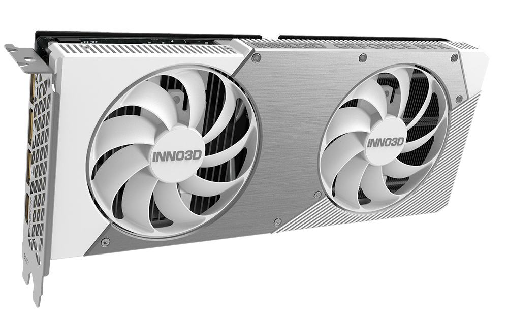 INNO3D GEFORCE RTX™ 5060 8GB TWIN X2 OC WHITE GRAPHICS CARDS