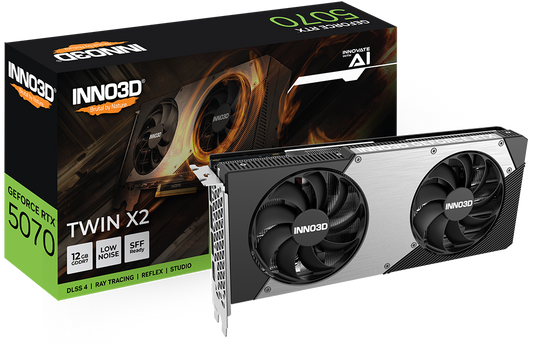 INNO3D GeForce RTX™ 5070 TWIN X2 12GB GDDR7