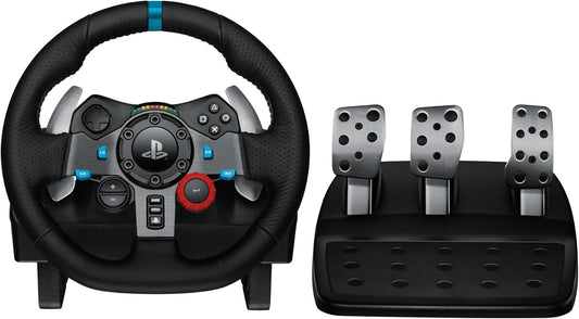 Logitech G29 Driving Force Steering Wheels & Pedals, Black