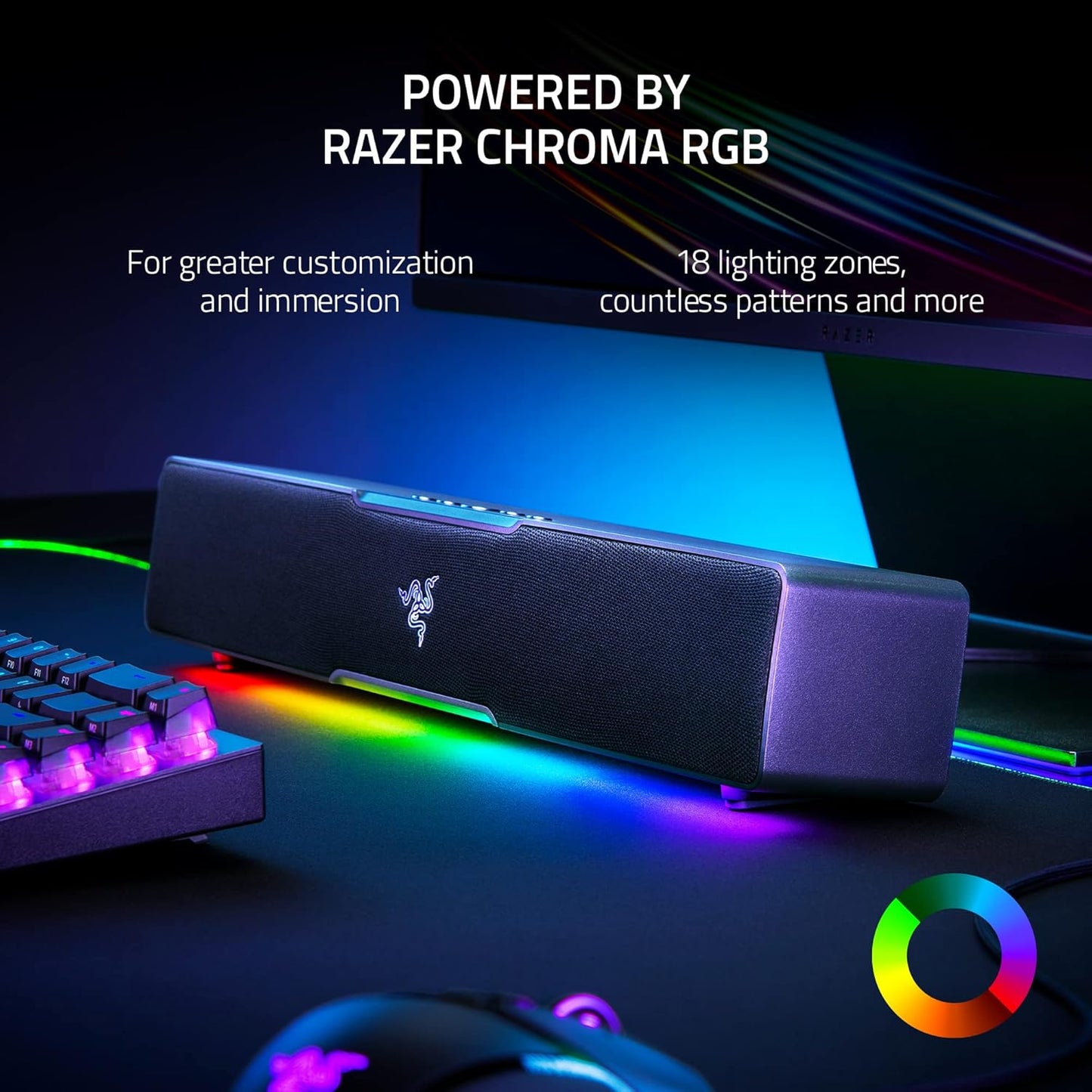 Razer Leviathan V2 X, USB Type C PC Soundbar