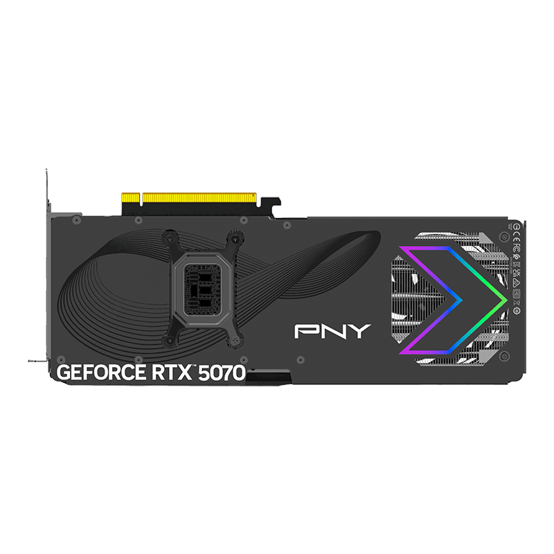 PNY GeForce RTX™ 5070 ARGB EPIC-X RGB™ Overclocked Triple Fan GPU