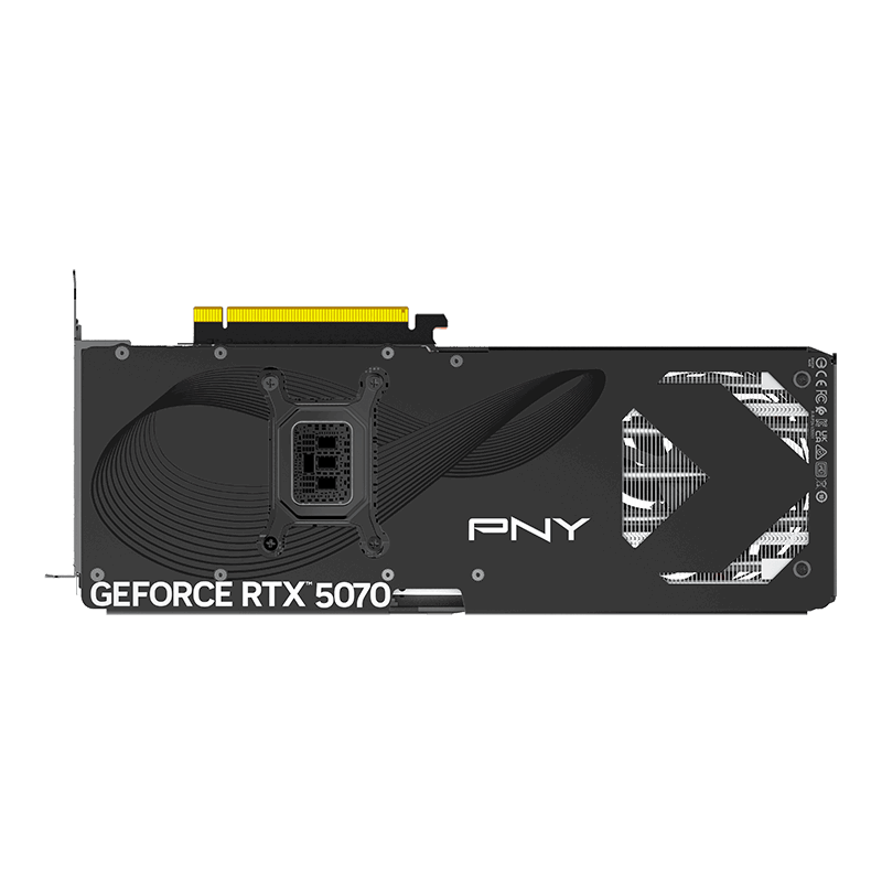 PNY GeForce RTX™ 5070 Overclocked 12GB Triple Fan GPU