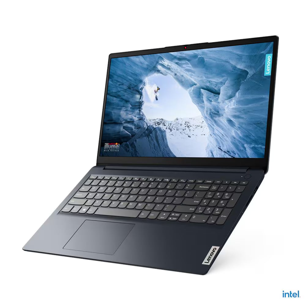 Lenovo IdeaPad 1 15IRU7 Intel® Core™ i5-1335U, 8GB DDR4 RAM, 256GB SSD NVMe®, 15.6″ FHD Touchscreen, Windows 11 Home, Integrated Intel® Iris® Xe Graphics, ABYSS BLUE