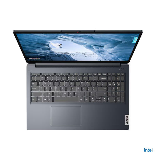 Lenovo IdeaPad 1 15IRU7 Intel® Core™ i5-1335U, 8GB DDR4 RAM, 256GB SSD NVMe®, 15.6″ FHD Touchscreen, Windows 11 Home, Integrated Intel® Iris® Xe Graphics, ABYSS BLUE