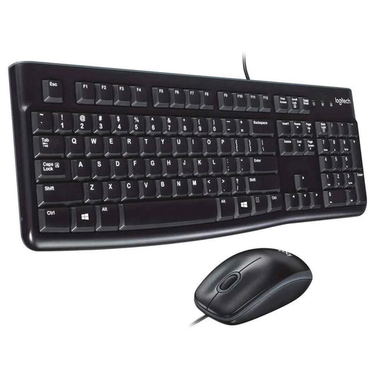 Logitech MK120 Wired Keyboard And Mouse Combo