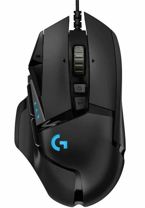 Logitech G502 Hero High Performance Gaming Mouse, Black