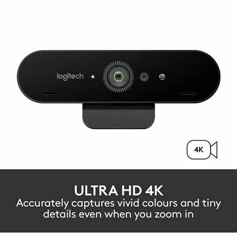 Logitech BRIO 4K ULTRA HD PRO BUSINESS WEBCAM, BLACK