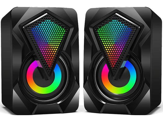 Bajeal PC Speakers X2 Wired 2.0 USB + Jack