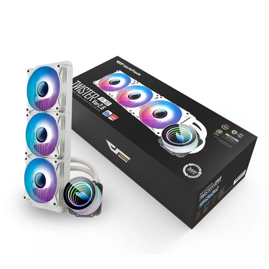 Darkflash Twister DX360 V2.6 Liquid CPU Cooler WHITE