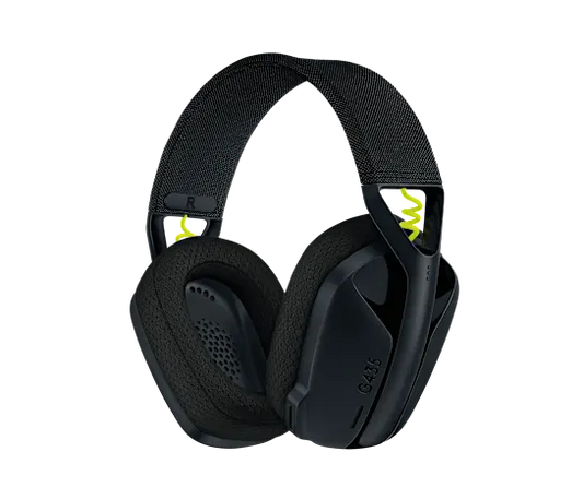 Logitech G435 Wireless Gaming Headset, Black