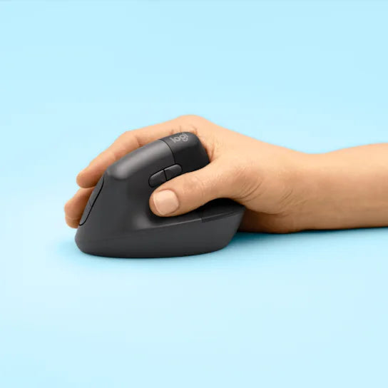 Logitech Lift Vertical Ergonomic Mouse, BLACK