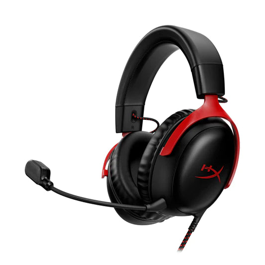 HYPERX CLOUD III BLACK/RED WIRED GAMING HEADSET