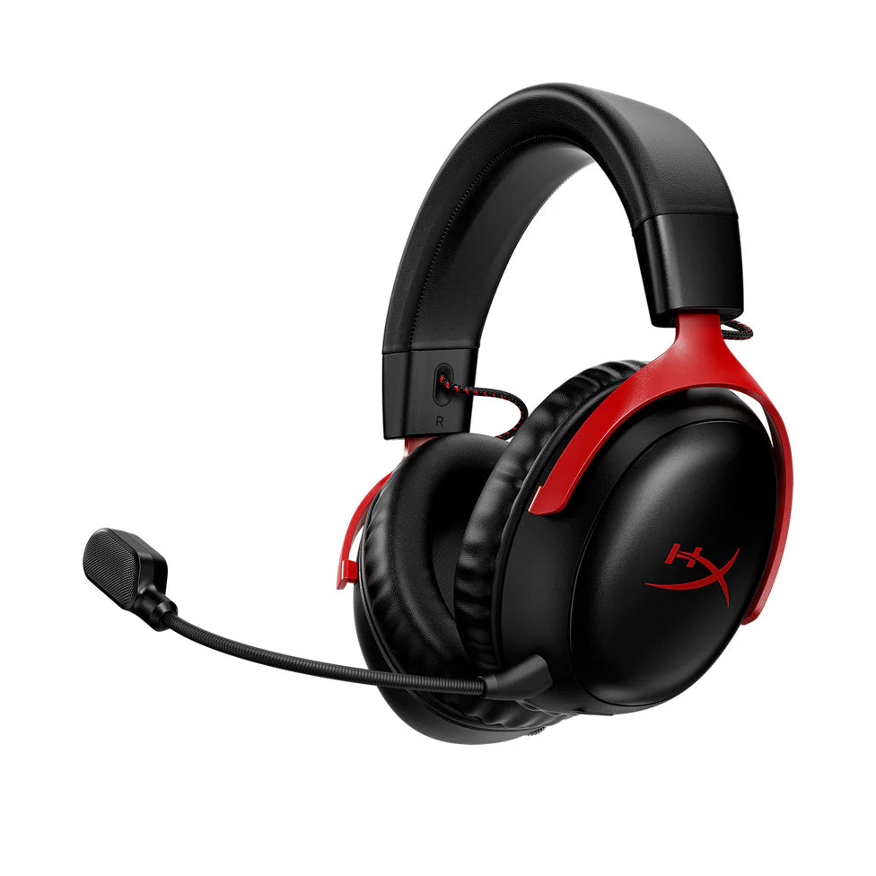 HyperX Cloud III Wireless Gaming Headset For PC, PS5, PS4, Black/Red