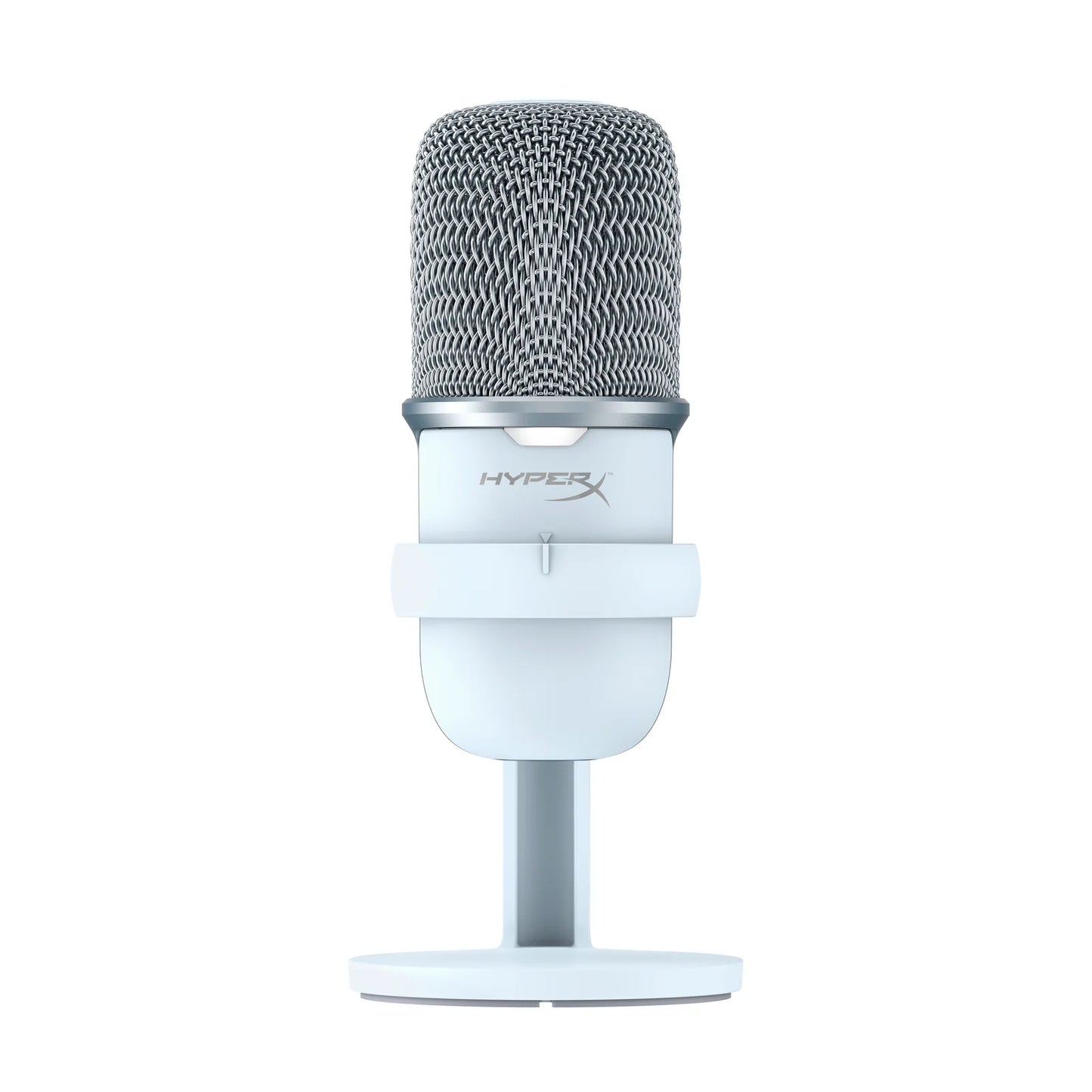 HyperX SoloCast – USB Condenser Gaming Microphone, WHITE
