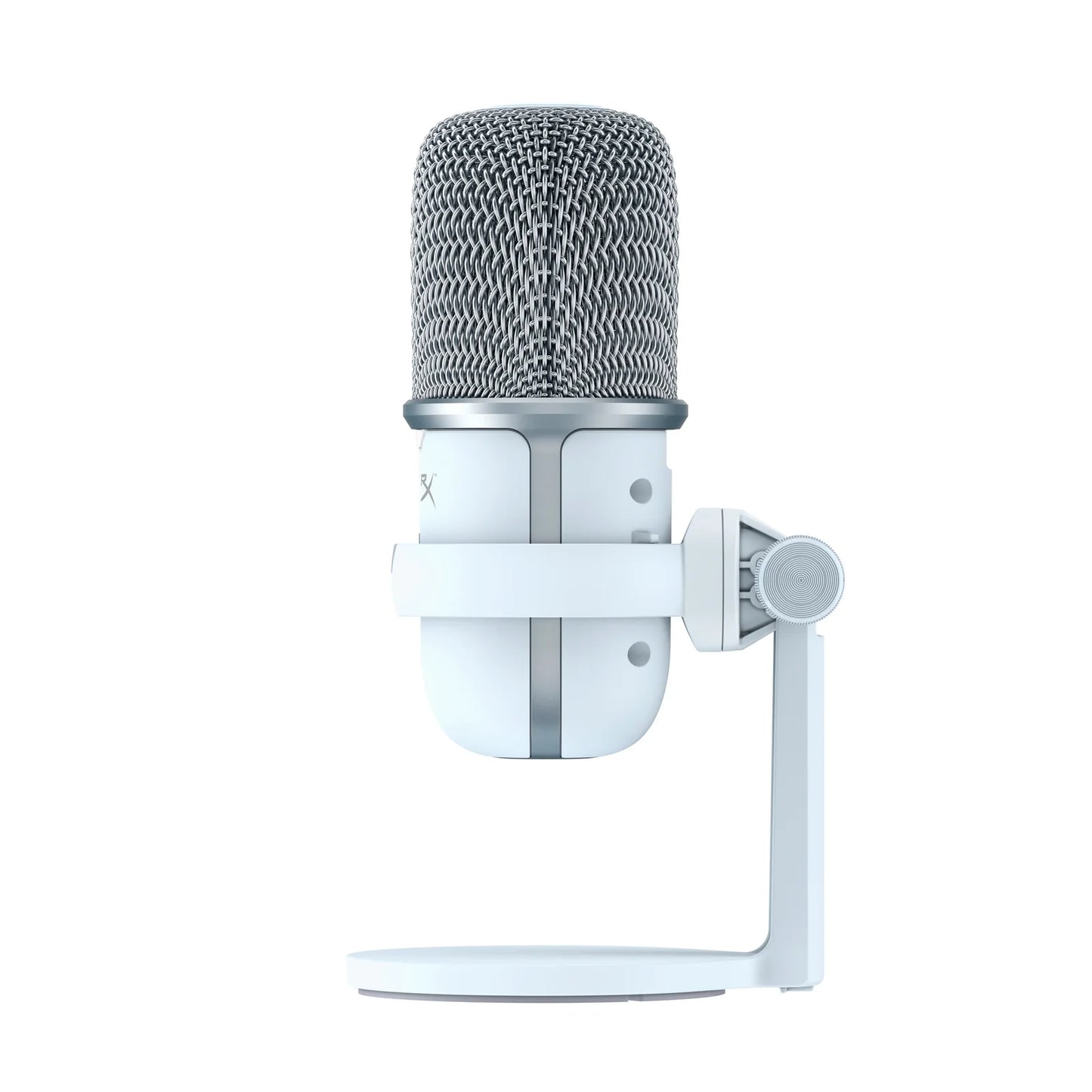 HyperX SoloCast – USB Condenser Gaming Microphone, WHITE