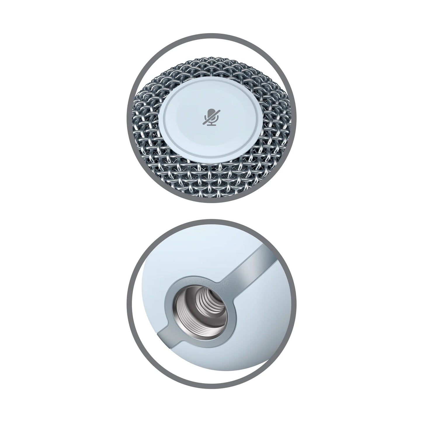 HyperX SoloCast – USB Condenser Gaming Microphone, WHITE