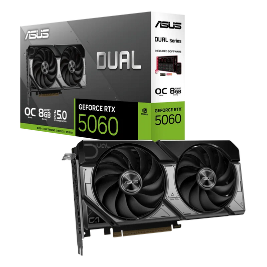 ASUS Dual GeForce RTX™ 5060 8GB GDDR7 OC Edition