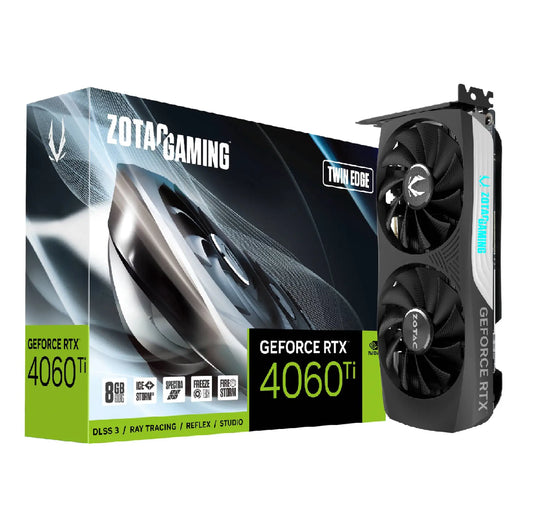 ZOTAC GAMING GEFORCE RTX 4060 TI TWIN EDGE 8G 128BIT GDDR6